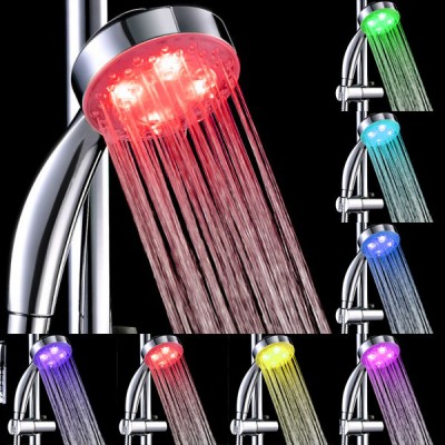 Hydropower Light Bathroom LED 7 color shower