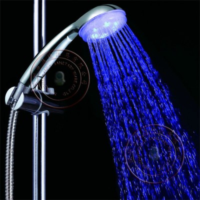 Blue Color Hydropower LED new design bath shower