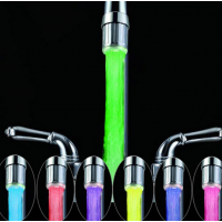 New design Color change faucet light / sensor tap light / led color changing faucet light