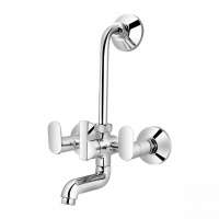 Chrome Brass Single Handle Water Saving Bathtub Faucet Mixer