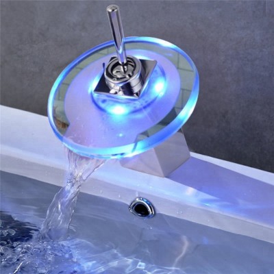 CE&ROHS Temperature control High quality LED Magic Water Faucet 8006-016B