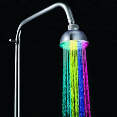 Multi-color Water Power LED Color Ceiling Shower Head